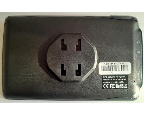 Azimuth B703 PRO GPS навігатор автомобільний (Windows CE)