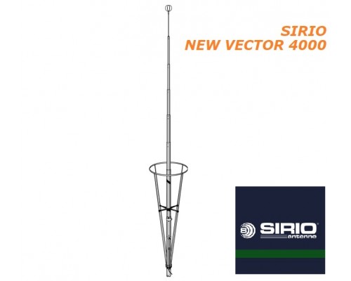 Sirio New Vector 4000 антена базова 27 МГц