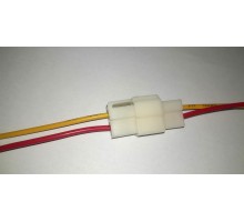 Роз'єм живлення 2-х контактний (пара)