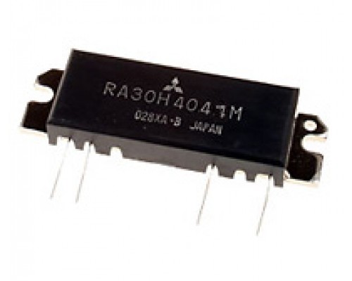 RA30H4047M Mitsubishi гібридна мікросхема (400-470 МГц, 25 Вт) RA30H4047M Mitsubishi гібридна мікросхема (400-470 МГц, 25 Вт)