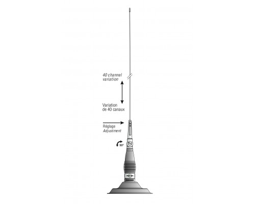 President MLA-85 антена 27 МГц на магнітній основі