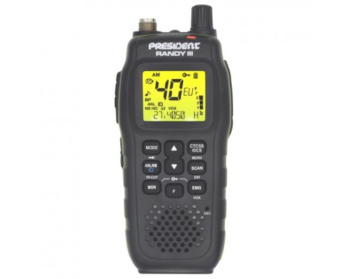President Randy III ASC Portable переносна радіостанція 27 МГц