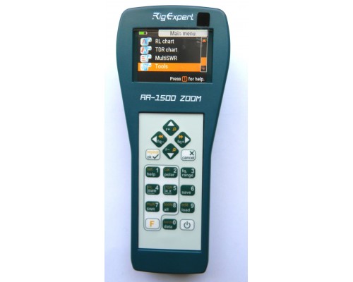 RigExpert AA-1500 ZOOM антенний аналізатор 0.1 - 1500 МГц (TFT)